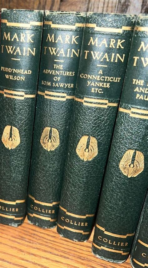 Mark Twain Antiquarian & Collectible Book Sets for sale .